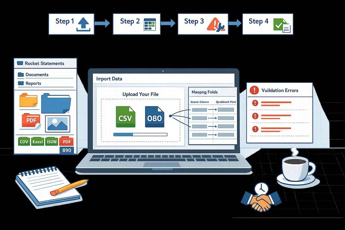 QuickBooks Online 2026 New Layout: Step-by-Step CSV/QBO Import + Error Fixes (Templates Included)