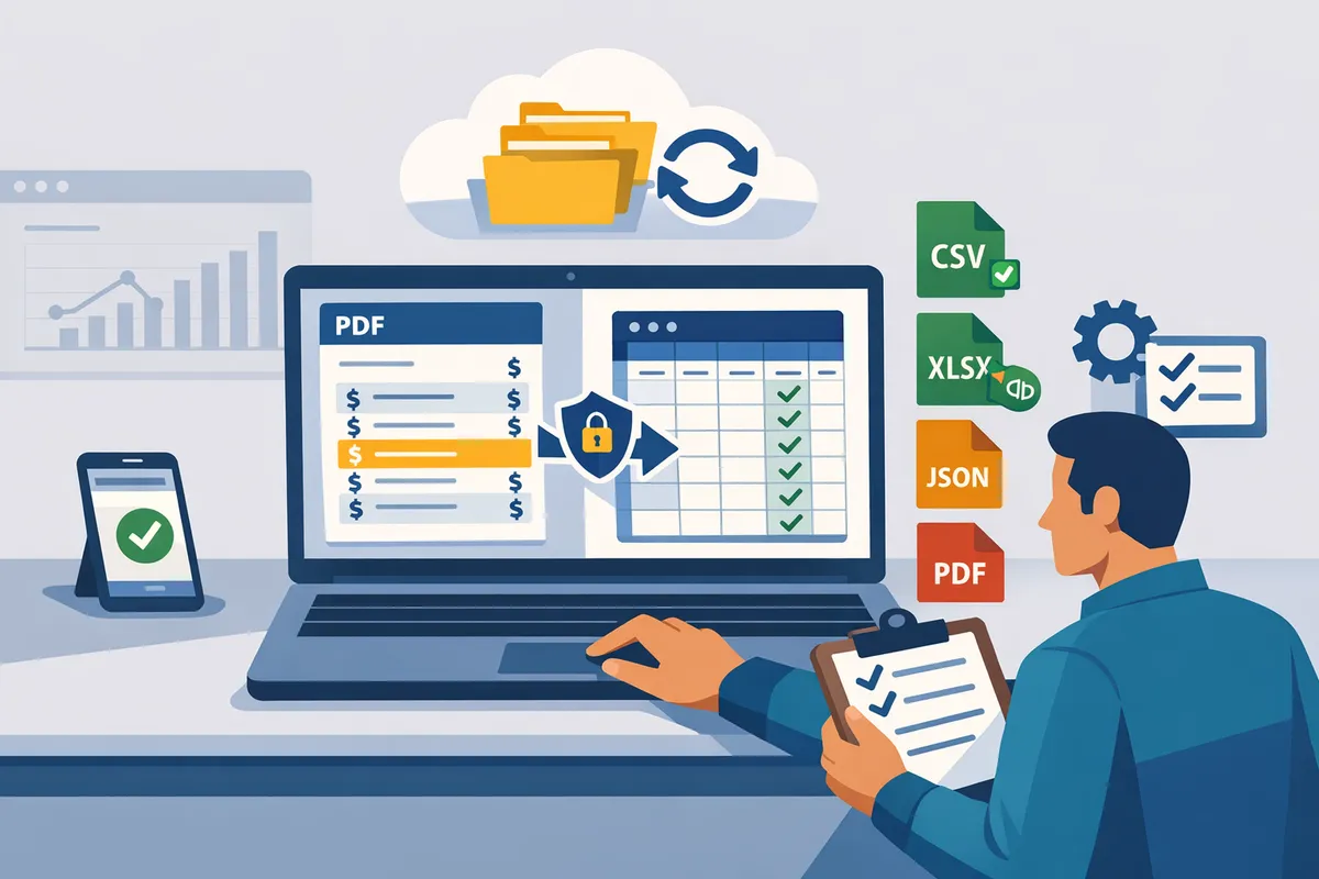 PDF Bank Statements to QuickBooks in Minutes | Rocket Statements